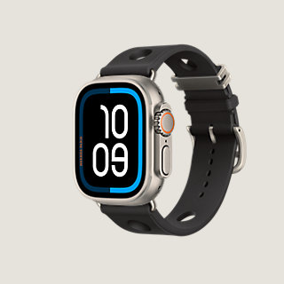 Ultra 4 case & Band Apple Watch Hermès Single Tour 49 mm Scub'H